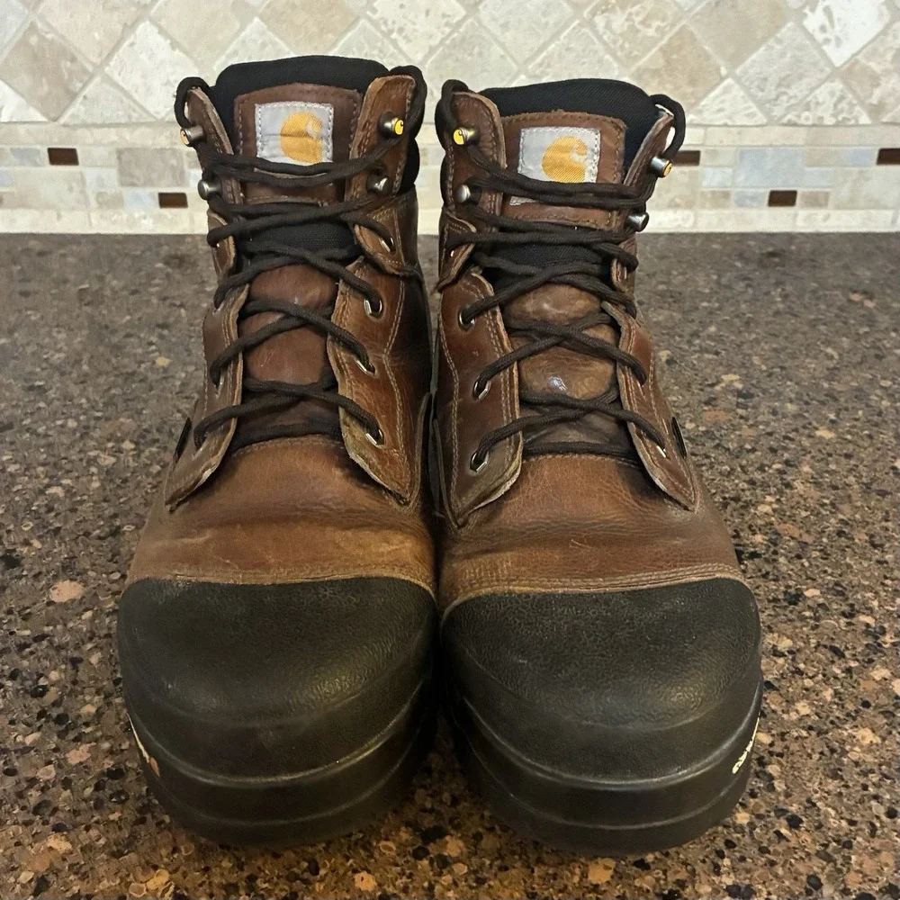 Carhartt Ground‎ Force Boots Mens 11.5 Wide Composite Toe Waterproof #CME6355 EH